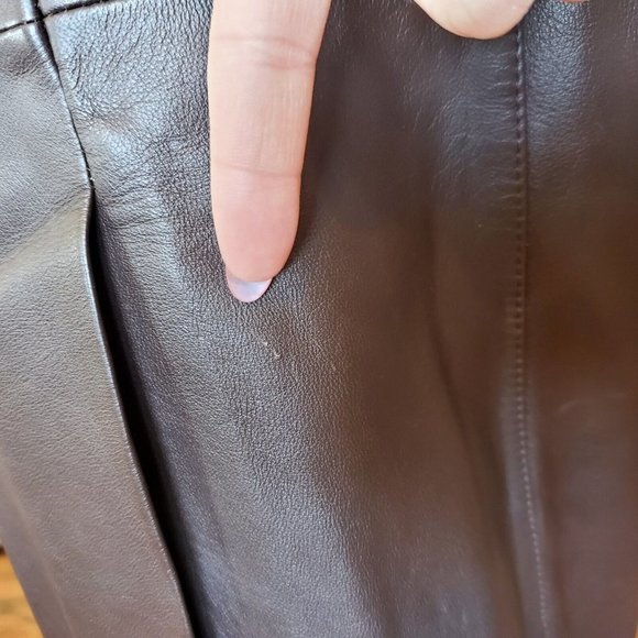 Mens 46L Western Brown Leather Jacket Sport Coat Cowboy‎ Vented - Picture 12 of 16